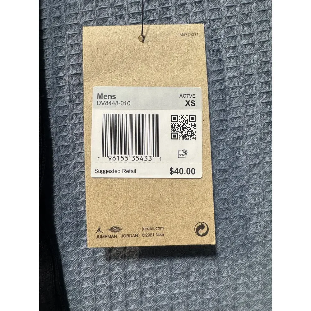 Jordan DRI-FIT Graphic Men Sz XS Gray Brand New‎
